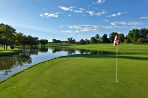 Cherry Hills 17th Green Water